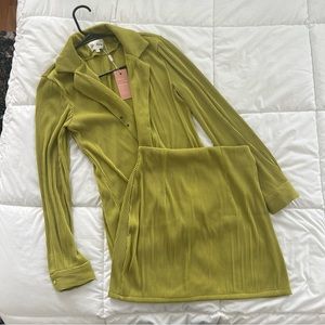 Love and Harmony Green Skirt set